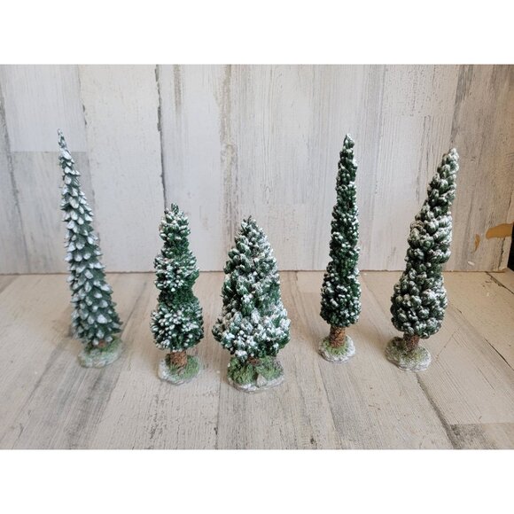 Dept 56 52614 Snowy Evergreen tree Village accessory xmas - Picture 2 of 7